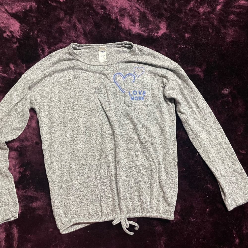OshKosh B'gosh Gray Long Sleeve Top